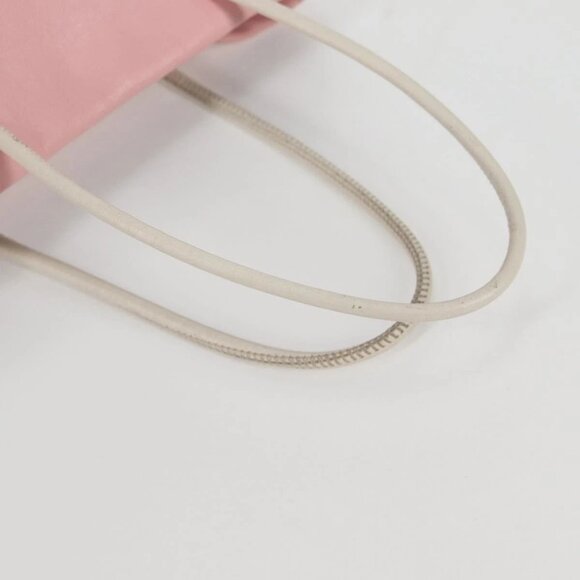 CHANEL Hand Bag Leather Pink CC Auth 135267V - Picture 8 of 16